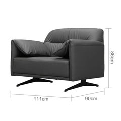 Homelements Modern Minimalist Office Sofa for Business, Reception, and Meeting Rooms