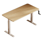 Homelements T724 140*70cm Hand Standing Desk Height Adjust Table Upward Mounting