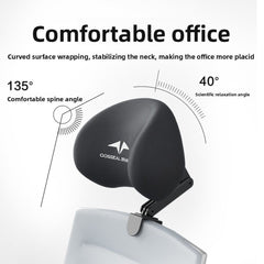 Chair Headrest Office Computer Chair Headrest Adjustable Seat Back Raised Head Support Sleeping Pillow No Punching Waist Pillow