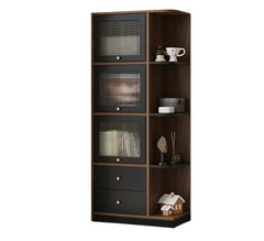 Bay Window Storage Cabinet with Drawers – Multi-Purpose Bedroom, Balcony & Living Room Organizer