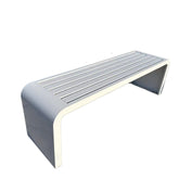 Homelements Square Park Chair Multi-color Iron Art Outdoor Park Chair Metal Overall Leisure Seat Outdoor Bench Long Bench