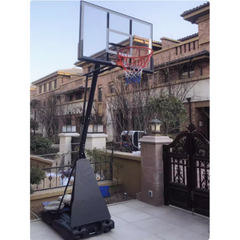 Sports Studio 2.4m to 3.05m Outdoor Home Adjustable Height Removable Portable Basketball Stand SBA305-024