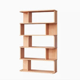 Solid Wood Bookshelf Shelf Simple Modern Children's Storage Locker Multi-layer Locker Simple Book Cabinet