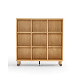 Linsay Horizon Kids 9 Cube Bookshelf, Natural