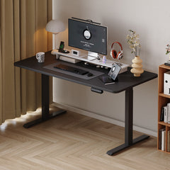 Homelements T524 140*70cm Single Motor Electric Motorised Standing Desk Height Adjust Table Upward Mounting