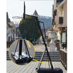 Sports Studio 2.4m to 3.05m Outdoor Home Adjustable Height Removable Portable Basketball Stand SBA305-024