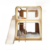 Homelements Space Capsule Children's Bed Bunk Bed Bunk Bed High and Low Bed Adult Double Tree House Mother Wood Two Bed and Breakfast