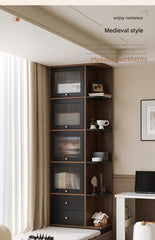 Bay Window Storage Cabinet with Drawers – Multi-Purpose Bedroom, Balcony & Living Room Organizer