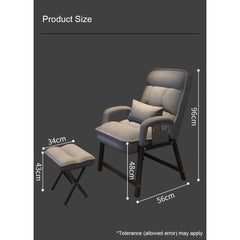 Homelements Computer Chair, Home Use, Comfortable, Sedentary Backrest Lazy Chair, Dormitory College Student, Gaming Chair, Leisure Sofa, Office Chair