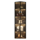 Simple Light Luxury Corner Cabinet Corner Triangle Right Angle Corner Corner Rack Living Room Bedroom Storage Floor Against The Wall