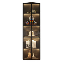Simple Light Luxury Corner Cabinet Corner Triangle Right Angle Corner Corner Rack Living Room Bedroom Storage Floor Against The Wall