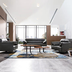 Homelements Modern Minimalist Office Sofa for Business, Reception, and Meeting Rooms