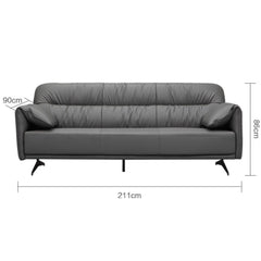 Homelements Modern Minimalist Office Sofa for Business, Reception, and Meeting Rooms