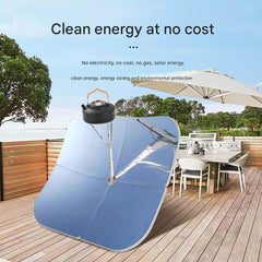Square 1.35M Circular 1.5M Solar Cooker Portable Solar Cooker Outdoor Picnic Barbecue Stove