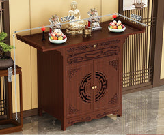 New Chinese Buddhist Shrine Vertical Cabinet Household Offering Table Simple Offering Table Shrine Shrine Cabinet