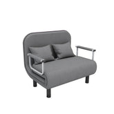 Homelements Modern Simple Lazy Folding Sofa Bed Dual-use Apartment Small Apartment for Rent Simple Single or Double Folding Sofa