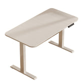 Homelements T524 140*70cm Single Motor Electric Motorised Standing Desk Height Adjust Table Upward Mounting