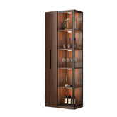 Corner Wine Cabinet Living Room Wall Display Cabinet Triangle Cabinet Household Medieval Style Dining Side Cabinet Locker