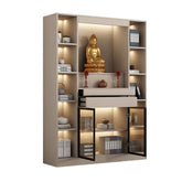 Modern Chinese Altar Cabinet | Luxury Buddha Shrine for Home