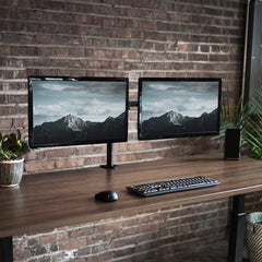 Homelements Dual Monitor Stand Arm Bracket Black-SY-MA02