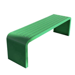 Homelements Square Park Chair Multi-color Iron Art Outdoor Park Chair Metal Overall Leisure Seat Outdoor Bench Long Bench