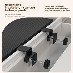 Desktop Extension Board No Punching, Table Lengthened and Widened Extension Board with Drawers Available, Desk Extended Wrench Bracket