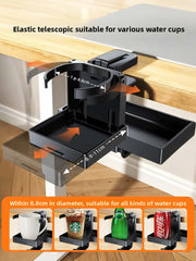 Multifunctional Table, Water Cup Rack, Office Station, Desktop Cup Holder, Computer Desk, Cup Storage Clip