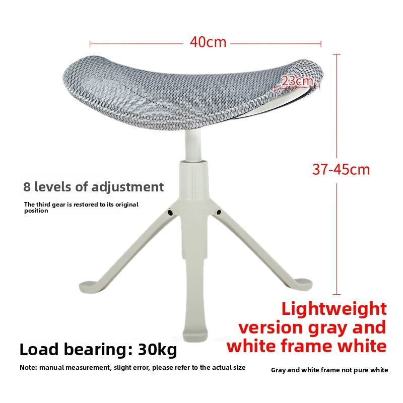 Lifting under the office table, ottoman, foot stool, leg support stool, nap, step on foot stool, pregnant woman, foot stool lying on Shu Bao