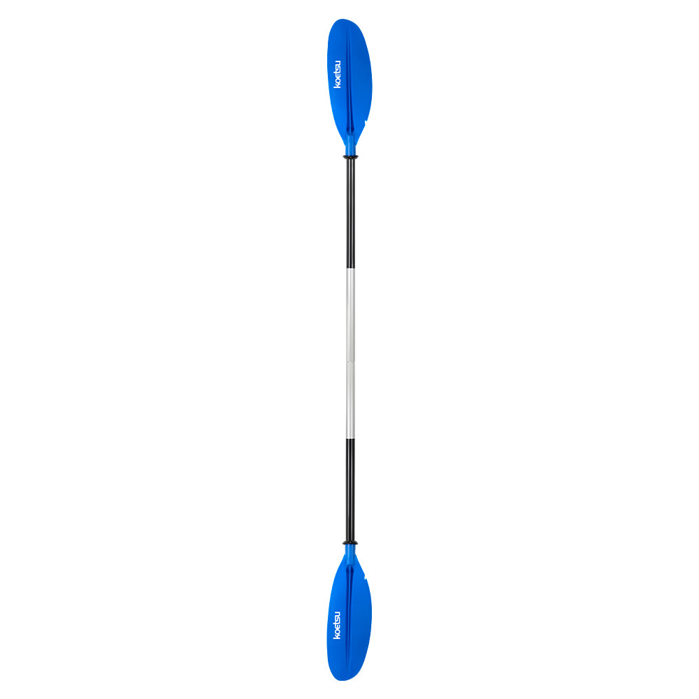 Sports studio Kayak paddle with high-strength aluminum alloy shaft and blade, material is aluminum alloy + nylon