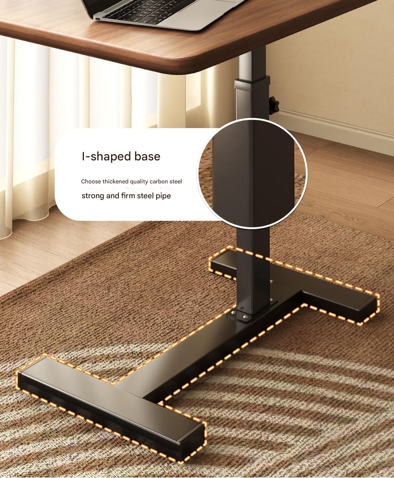 Bedside Table Removable Lifting Computer Table Living Room Sofa Side Folding Table Desk Home Bedroom Bedside Study Table Writing Table Removable Table Girls Small Simple Rental Table
