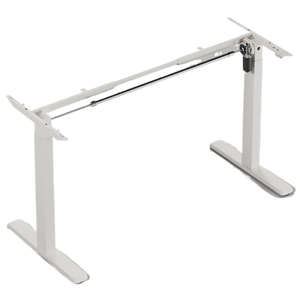 Homelements T524 140*70cm Single Motor Electric Motorised Standing Desk Height Adjust Table  Upward Mounting