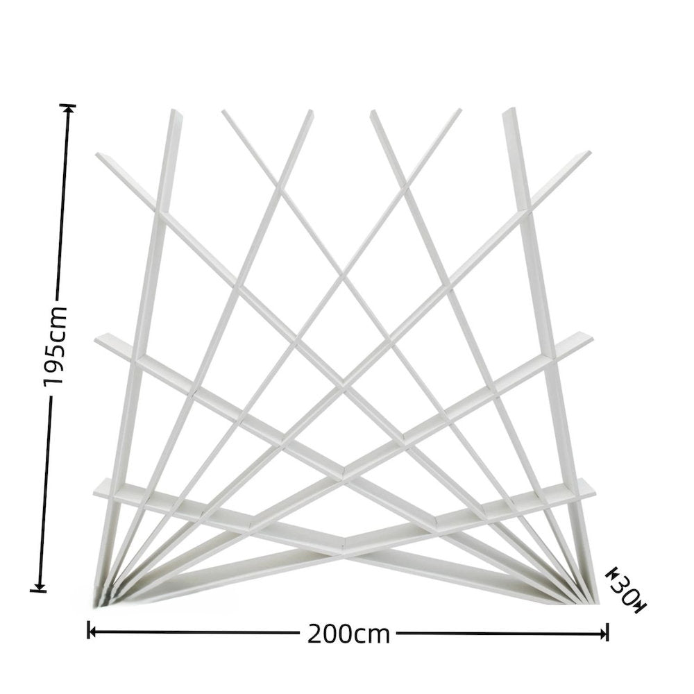 Italian Minimalist Paint Bookshelf Bookcase Floor Shelf Living Room Wall Display Rack Storage Rack Storage Rack Partition
