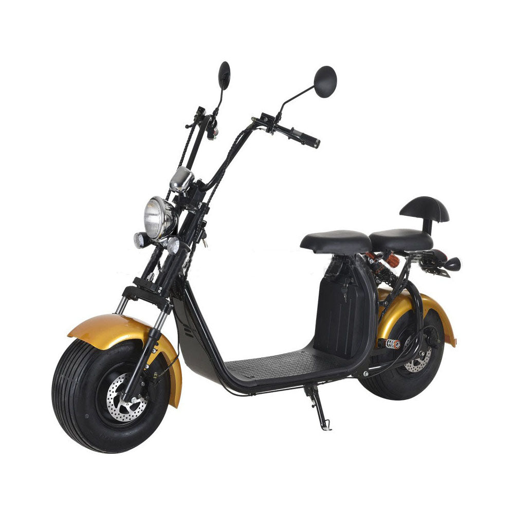 Sports Studio Harley Electric Two Wheel Scooter 1000W 60V 20A Lithium Battery CO7A