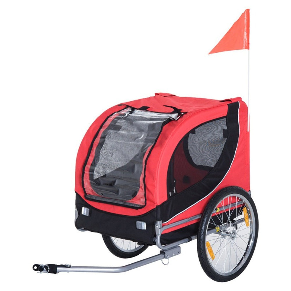 Sports studio bike trailers durable frames pet bike trailers small and medium dog bike trailers outdoor cycling travel trailers