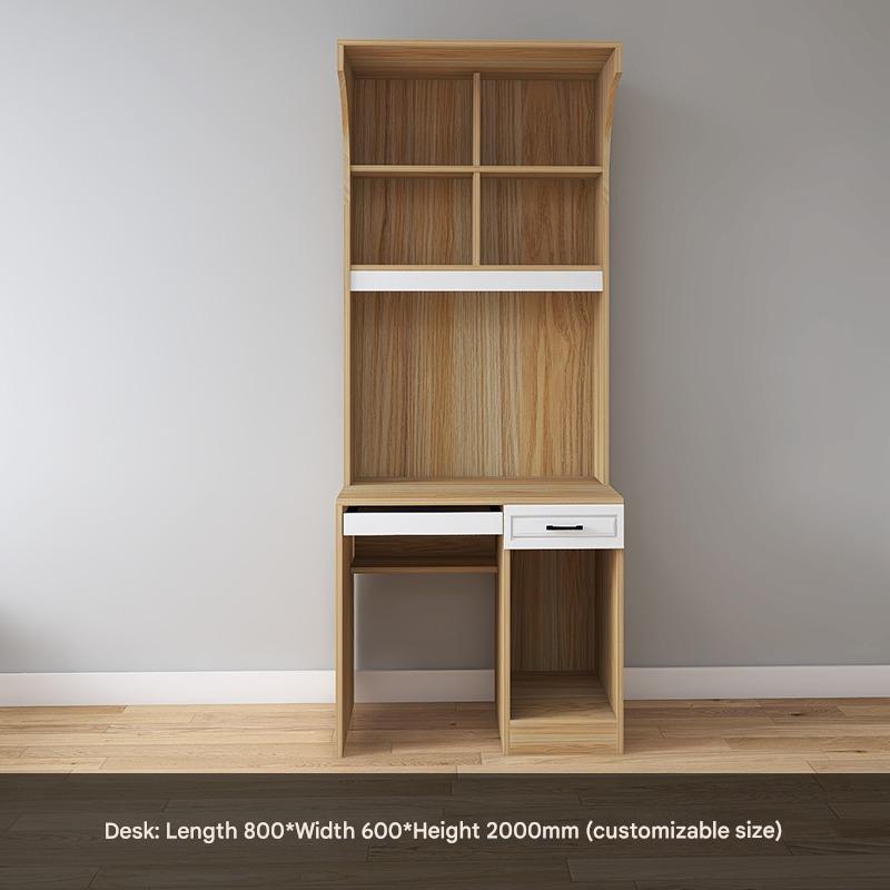 Corner Wardrobe Household Bedroom Small Apartment Solid Wood 90 Degree Master Bedroom Corner 7-character L-shaped Corner Wardrobe Combination Storage