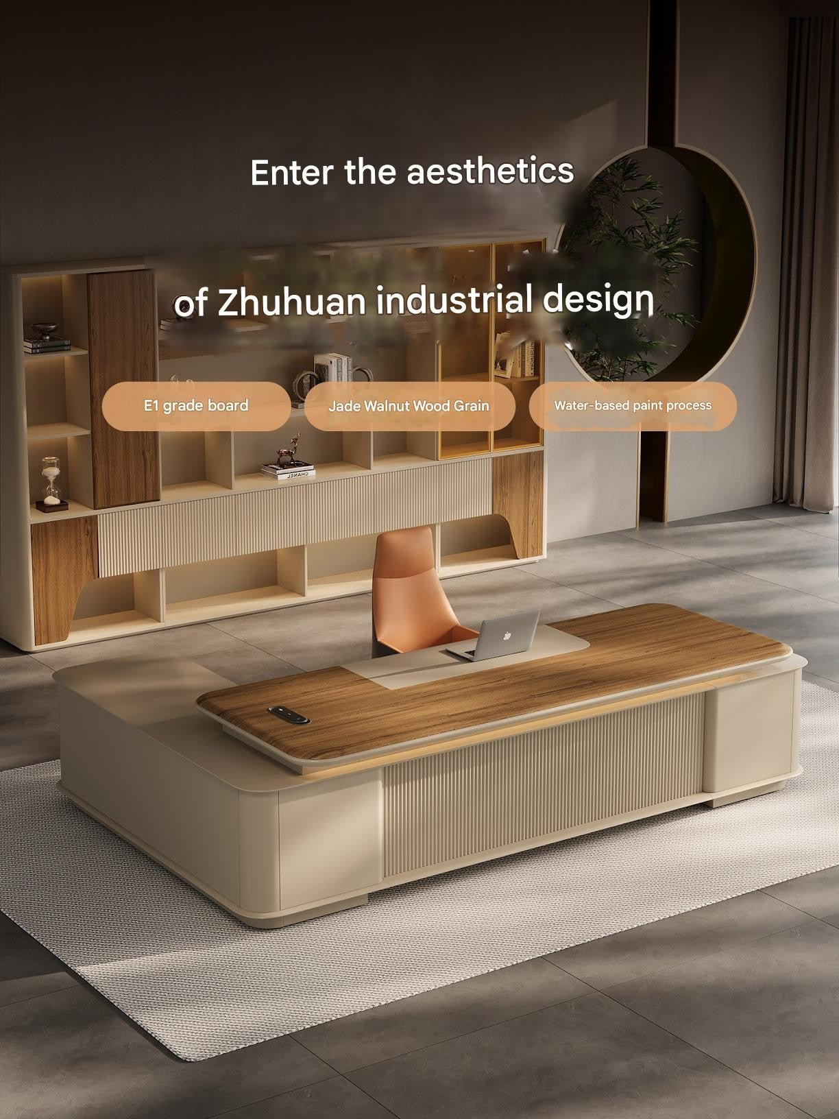 Homelements Luxury Executive Desk Sets - Premium Office Desks for CEOs