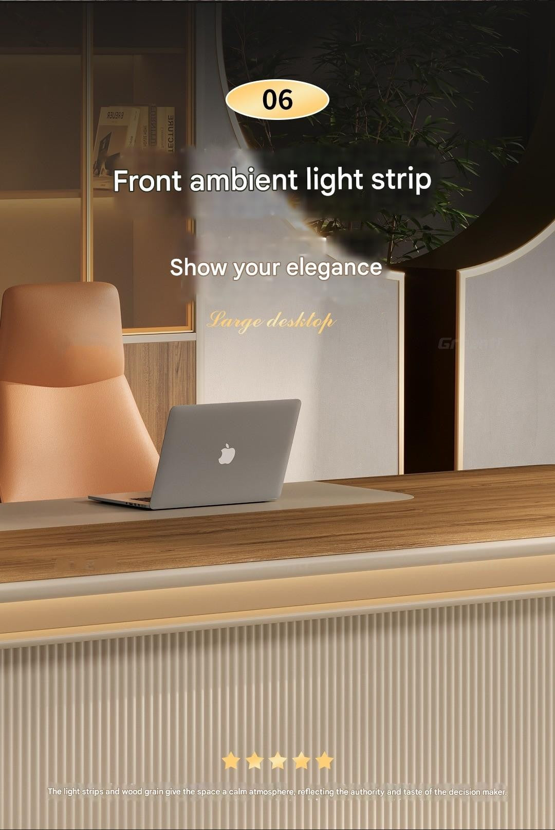 Homelements Luxury Executive Desk Sets - Premium Office Desks for CEOs