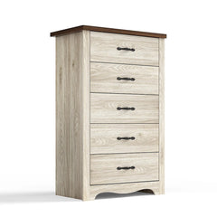 Linsay Rena 5 Drawers Black