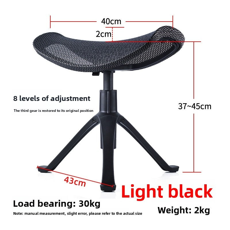 Lifting under the office table, ottoman, foot stool, leg support stool, nap, step on foot stool, pregnant woman, foot stool lying on Shu Bao