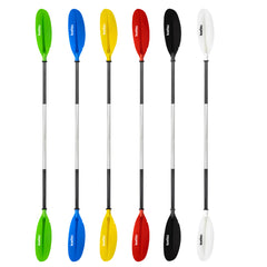 Sports studio Kayak paddle with high-strength aluminum alloy shaft and blade, material is aluminum alloy + nylon