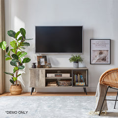 Linsay Living Room Bedroom TV Cabinet  Gray