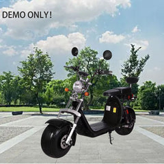 Sports Studio Harley Electric Scooter 1000W 60V 20A Lithium Battery C07A-3