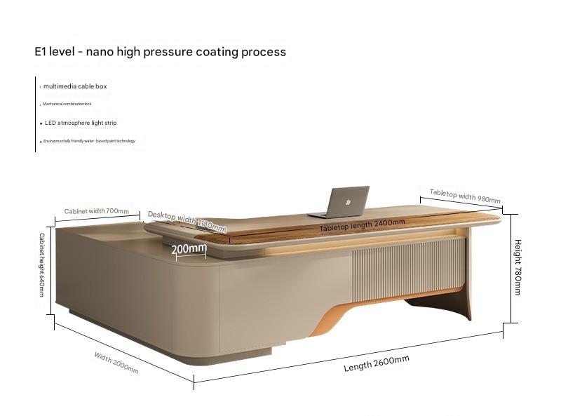 Homelements Luxury Executive Desk Sets - Premium Office Desks for CEOs