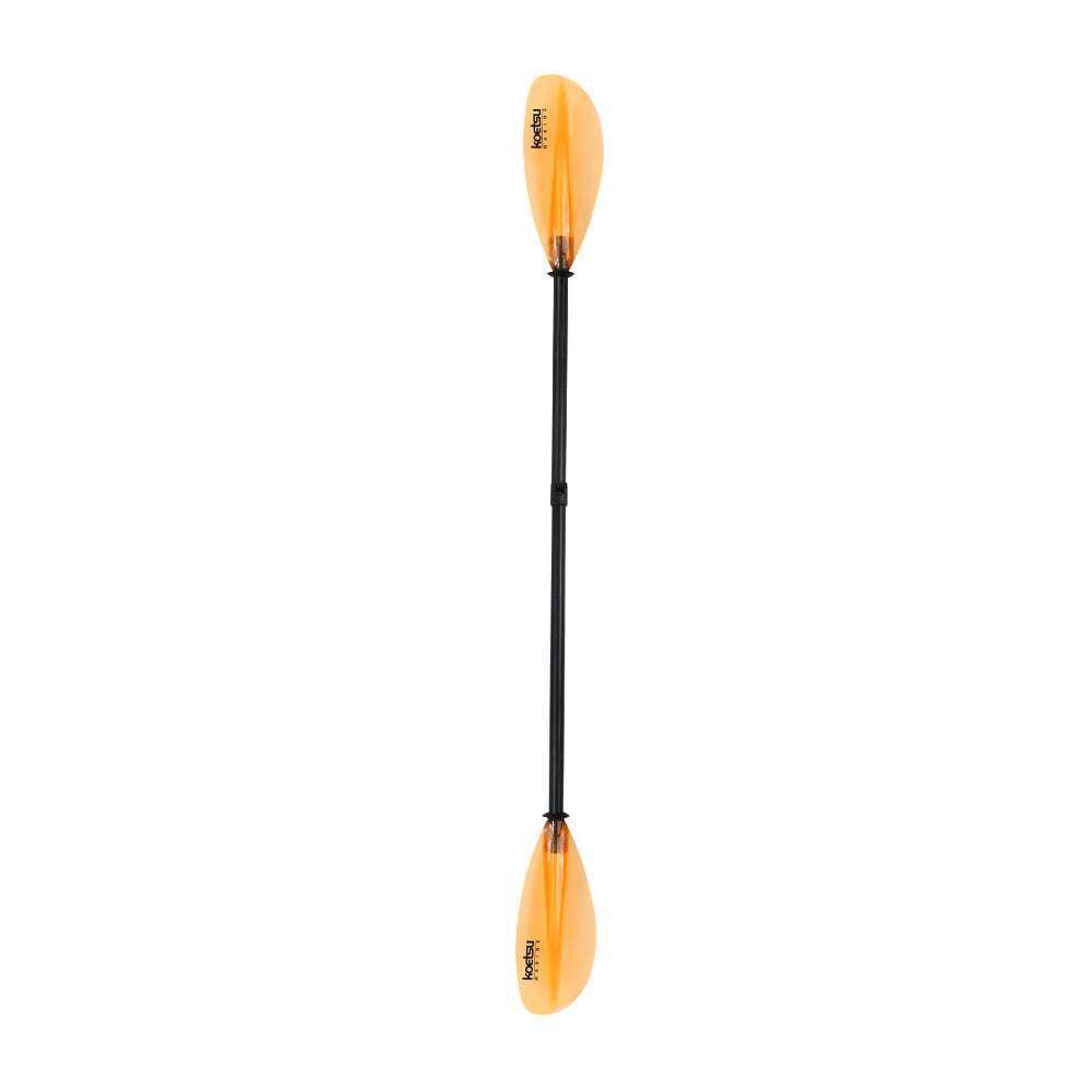 Sports studio  Orange PC four-section glass brazed kayak paddle