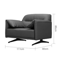 Homelements  Modern Minimalist Office Sofa for Business, Reception, and Meeting Rooms