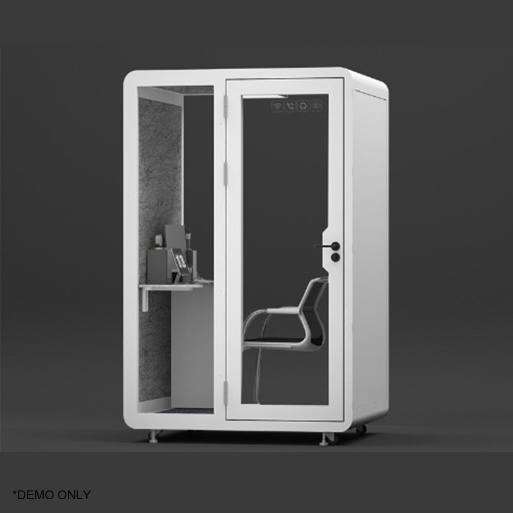 Homelements BJK-141223 Soundproof Booth Negotiation Room Mobile Silent Room Dedicated Soundproof Live Broadcast Cabin Simple Style Office Lounge Soundproof Office Pod Soundproof Phone Acoustic Booths