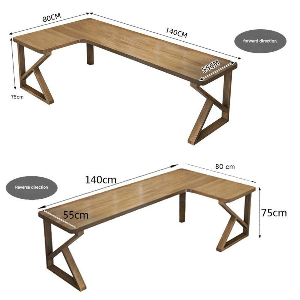 All Solid Wood Computer Desktop Table Corner Desk Writing Desk Bedroom Workbench Study Table
