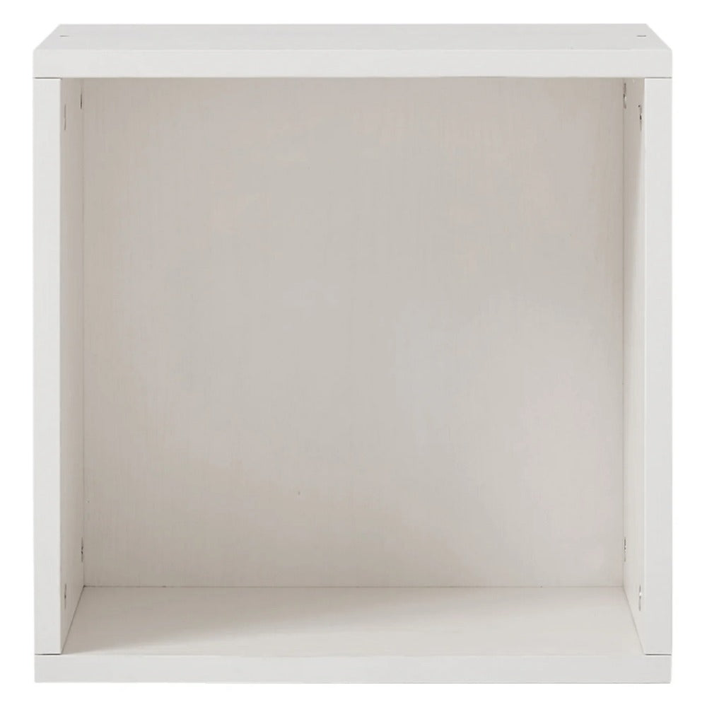 Linsay Geo Single Cube Storage, White