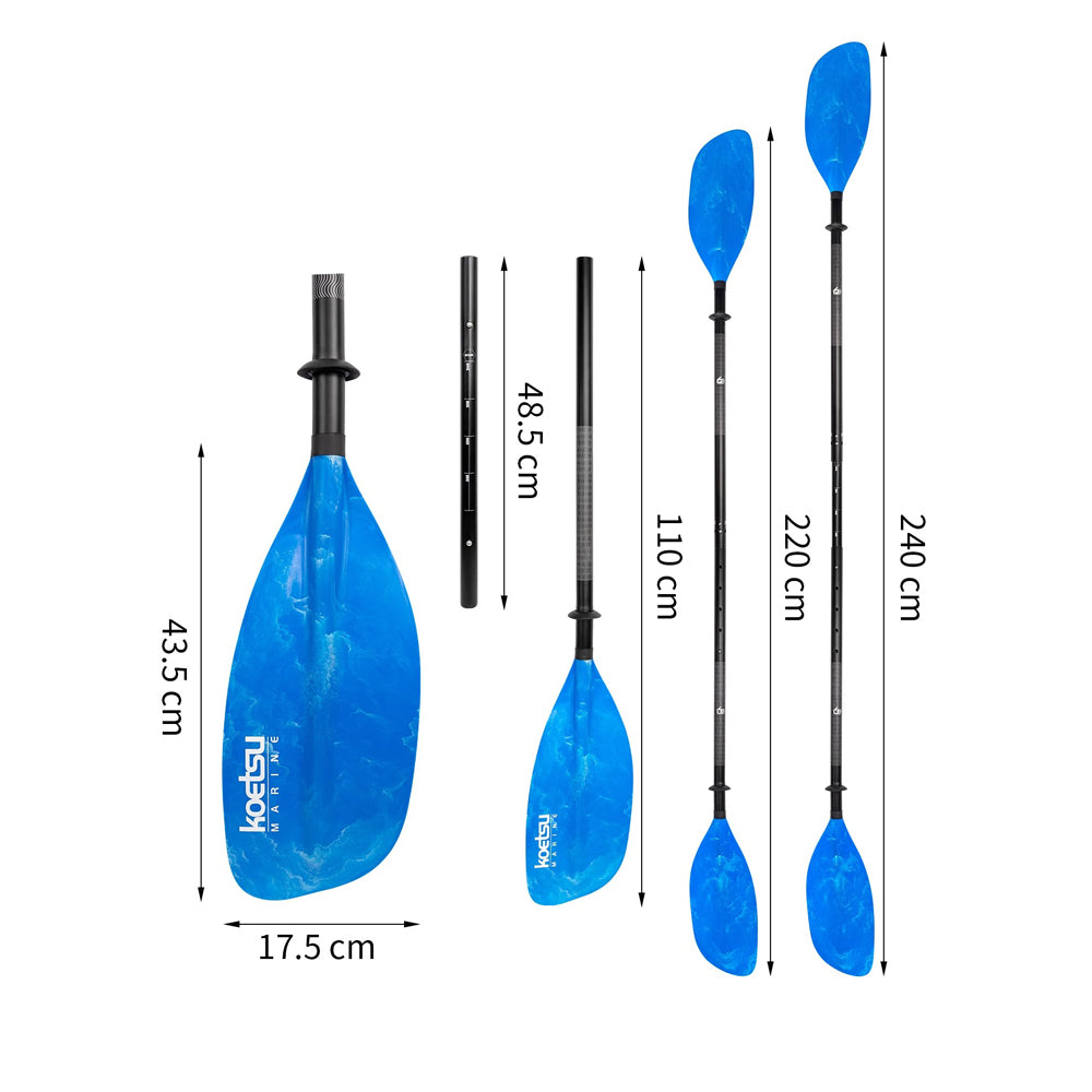 Sports studio  Streamline 3-Stage Kayak Paddle