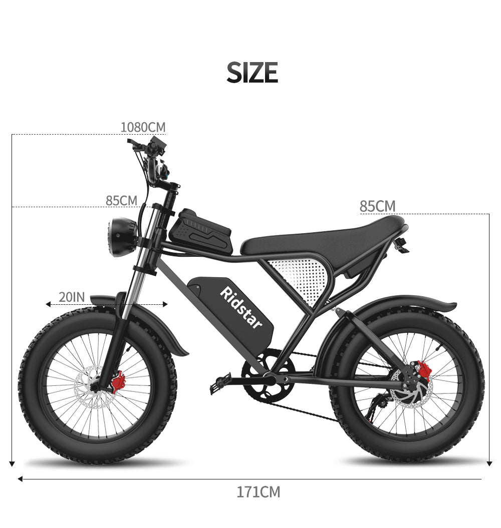 Sports studio City Ease Snow Bike 20 Inch Electric Bike Electric Bike Battery-Q20